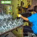 Spike a parete per un recinto di alta sicurezza
